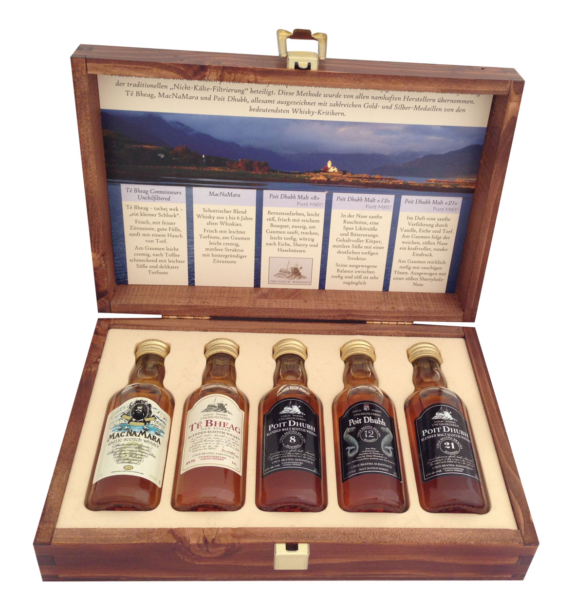 Whiskykiste Gaelic – Minis